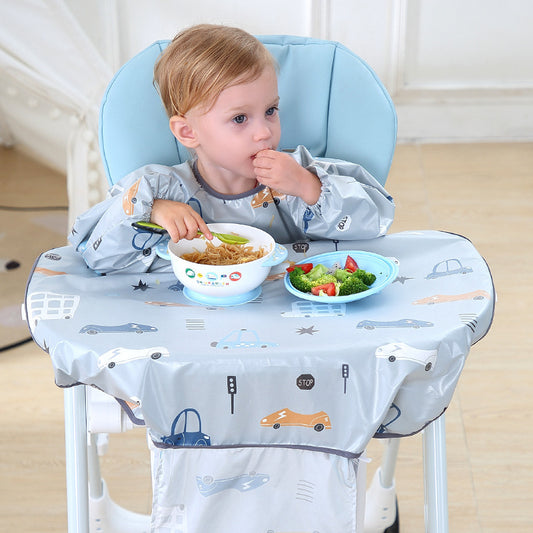 Baby Eating Dining Chair Bib Cover