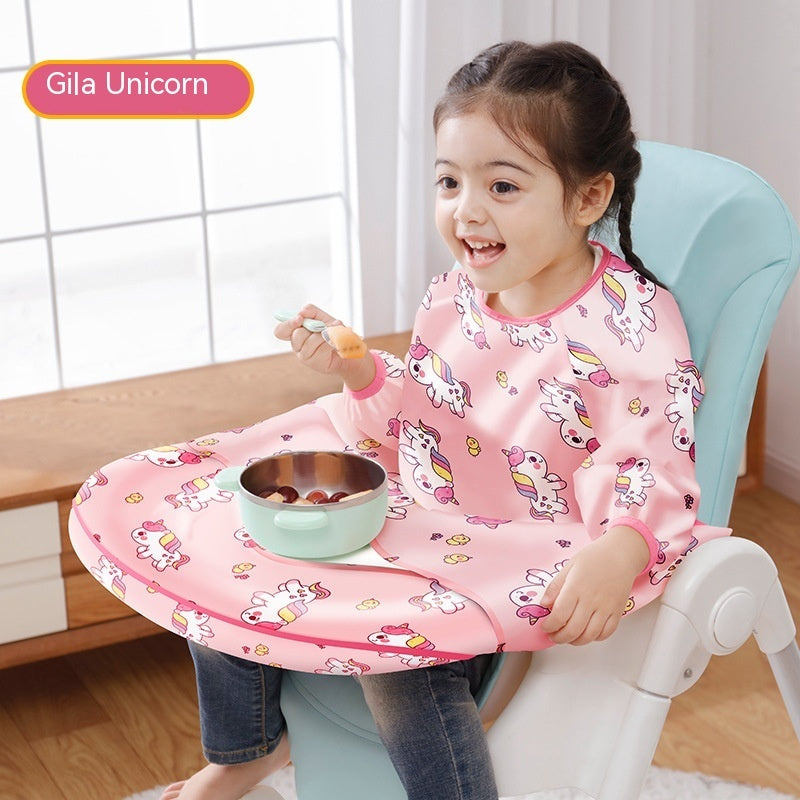 Dining Chair Overclothes Baby Eating Bib