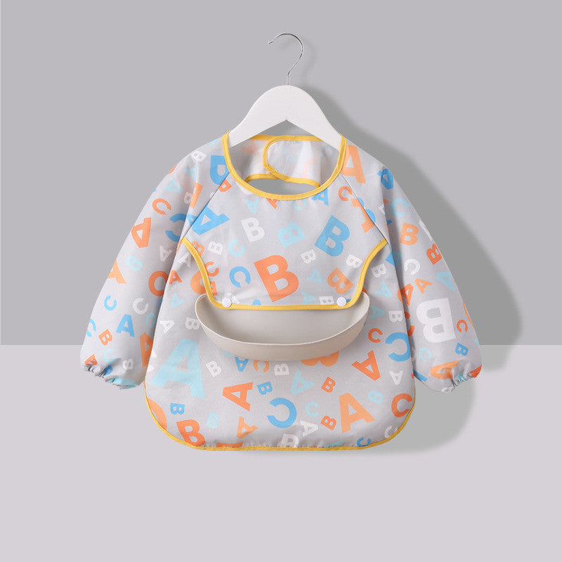 Baby meal gown waterproof dirty bib