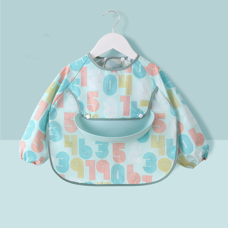 Baby meal gown waterproof dirty bib