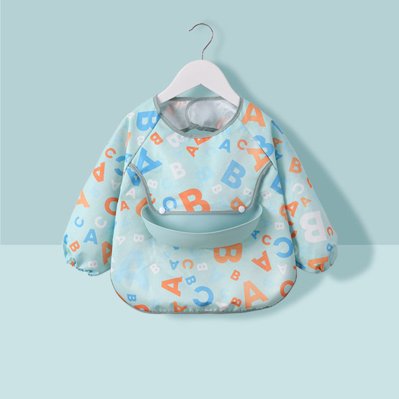 Baby meal gown waterproof dirty bib