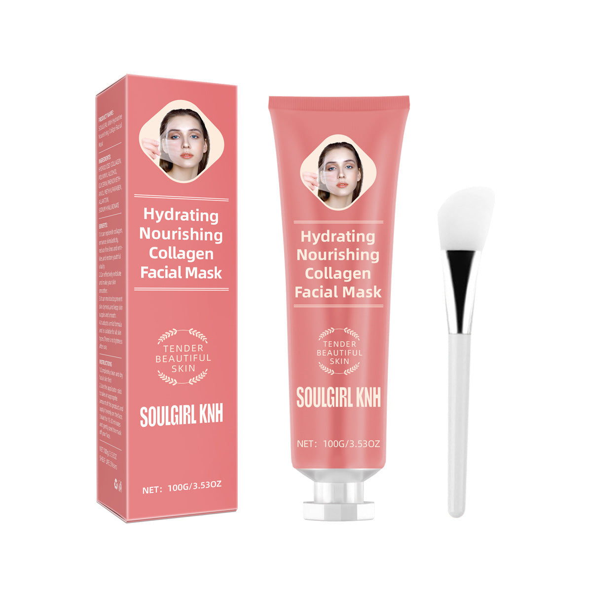 Rejuvenation And Moisturizing Collagen Tearing Mask Skin