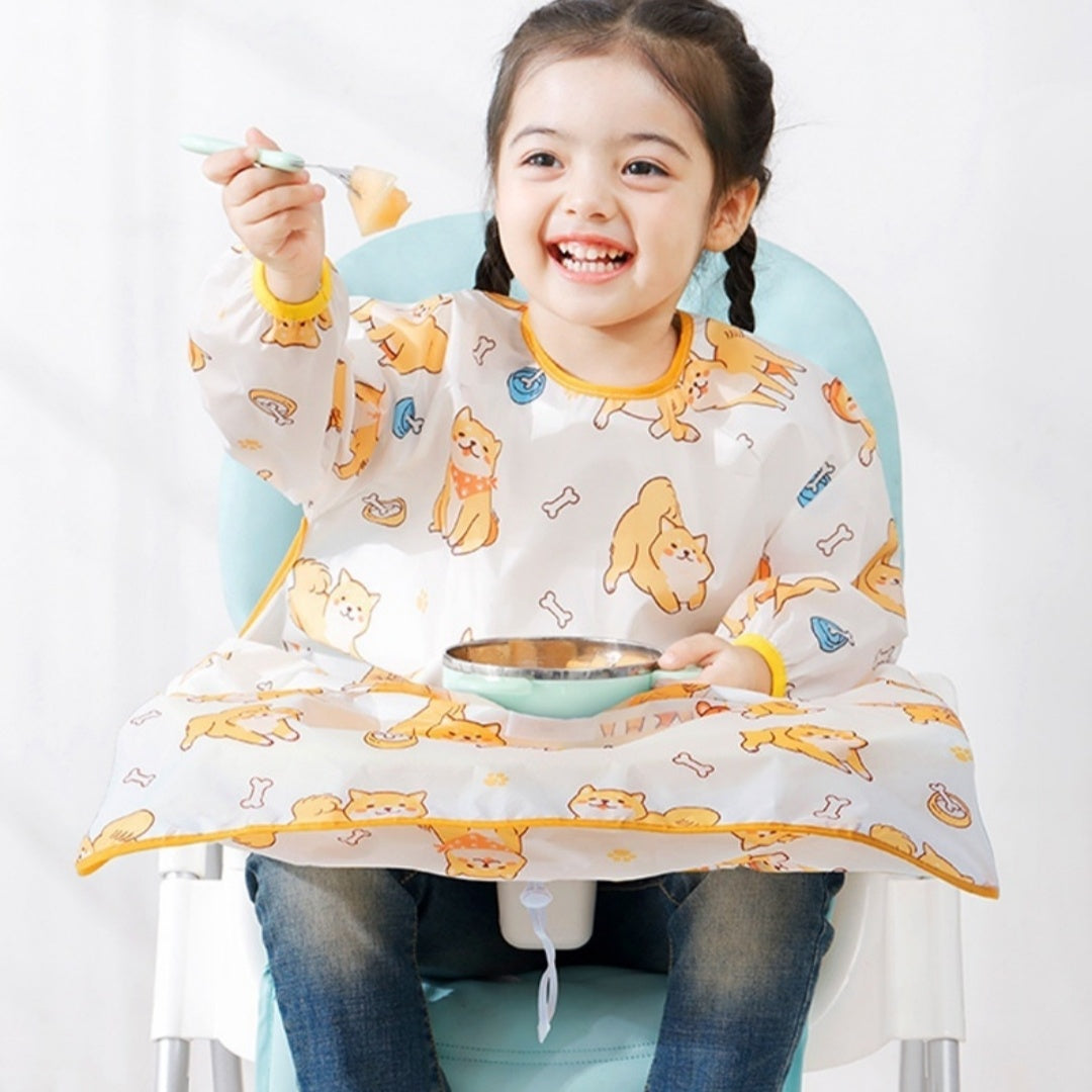 Dining Chair Overclothes Baby Eating Bib