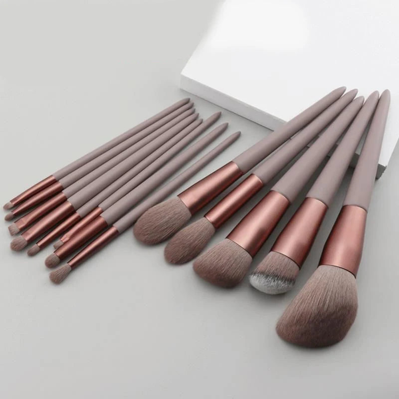 13 PCS Makeup Brushes Set Tools Bag