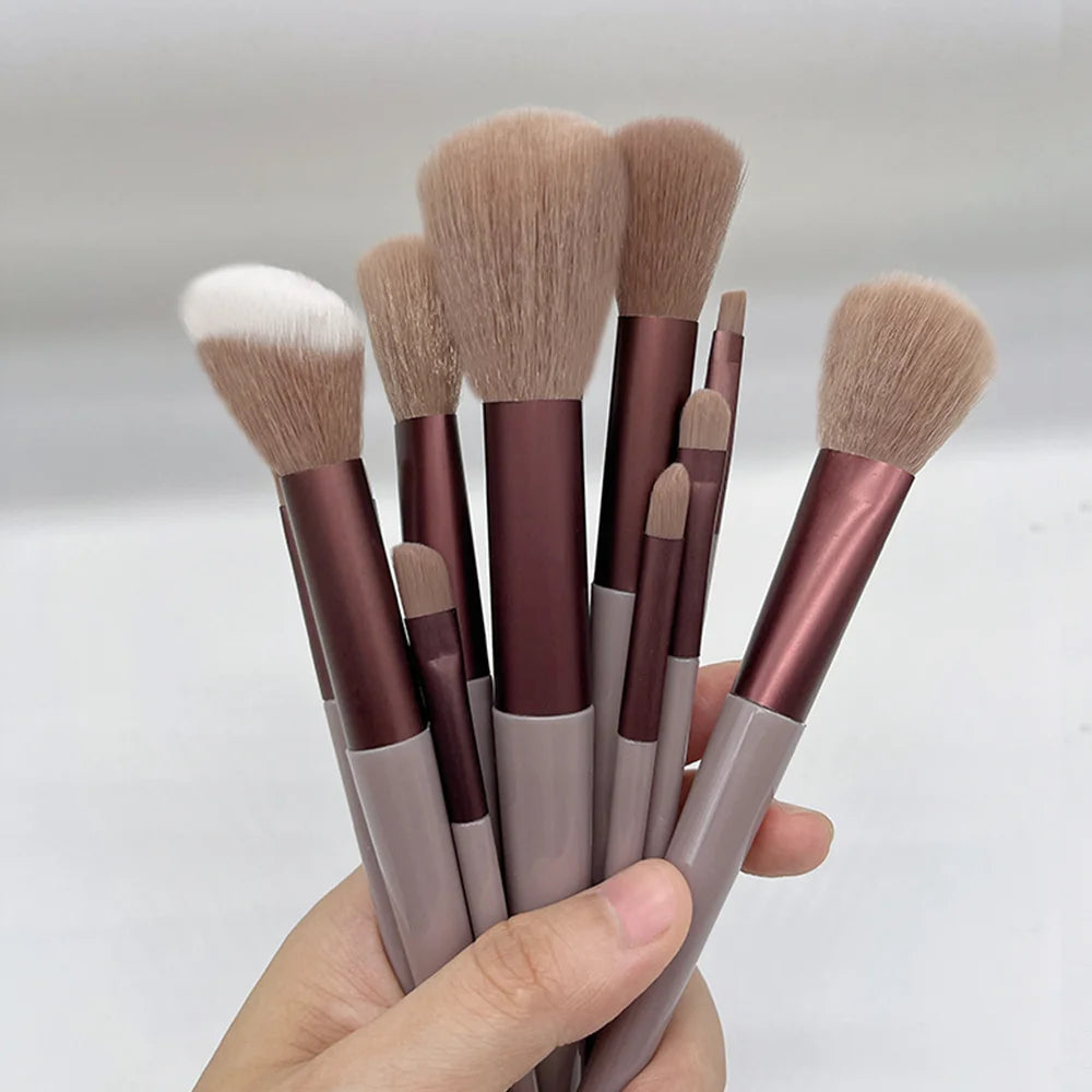 13 PCS Makeup Brushes Set Tools Bag