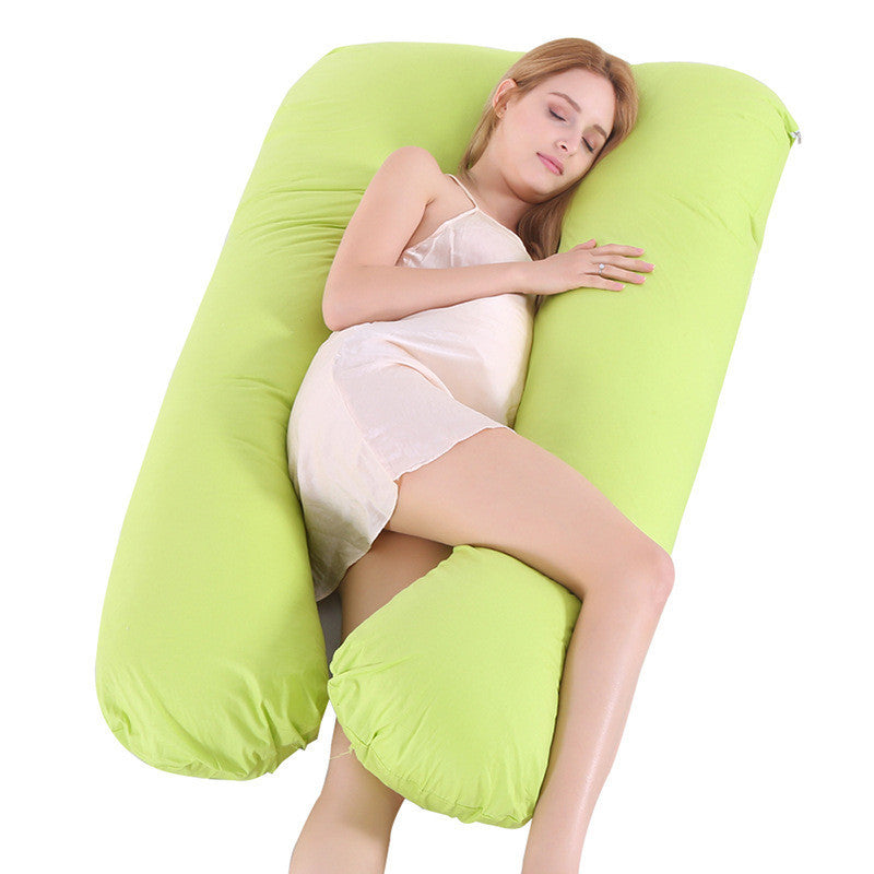 Women U Shape Maternity Pillows Pregnancy Ice Silk