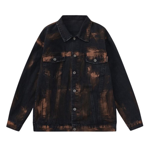 Fashion Holes Denim Clothes Jacket Men - Image 5