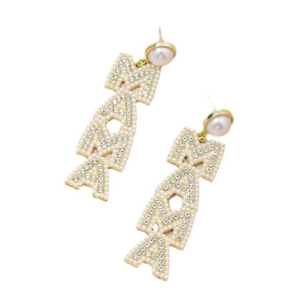 MAMA Mother's Day Creative Letters Alloy Ornament - Image 5