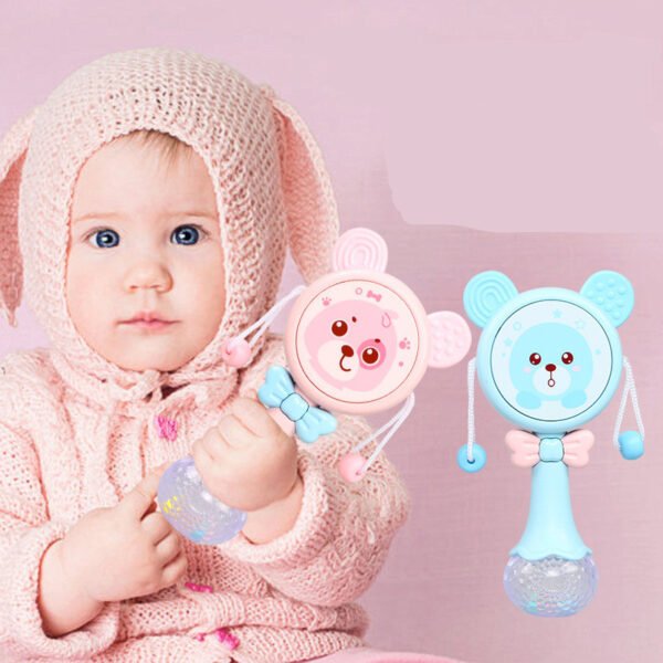 Baby Music Teether Rattle Animals Cartoon Toys - Image 6