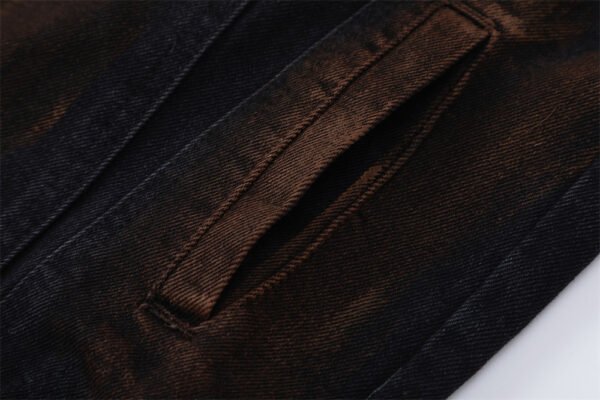 Fashion Holes Denim Clothes Jacket Men - Image 8
