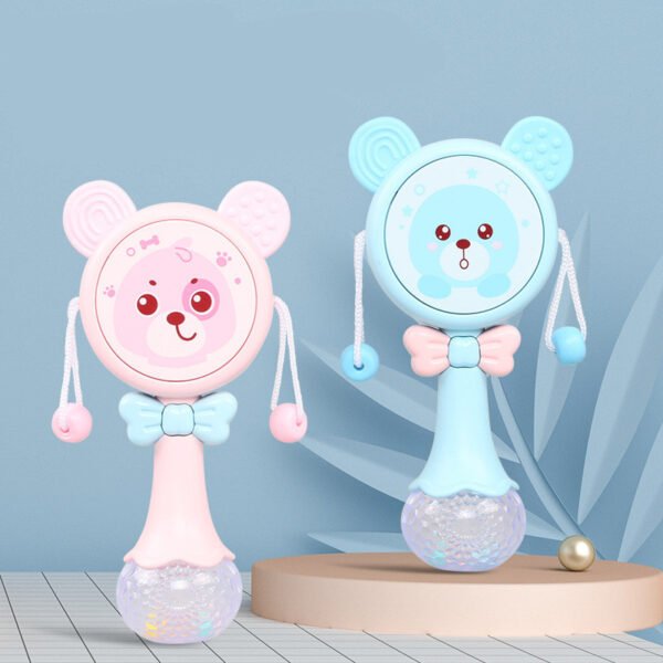 Baby Music Teether Rattle Animals Cartoon Toys - Image 2