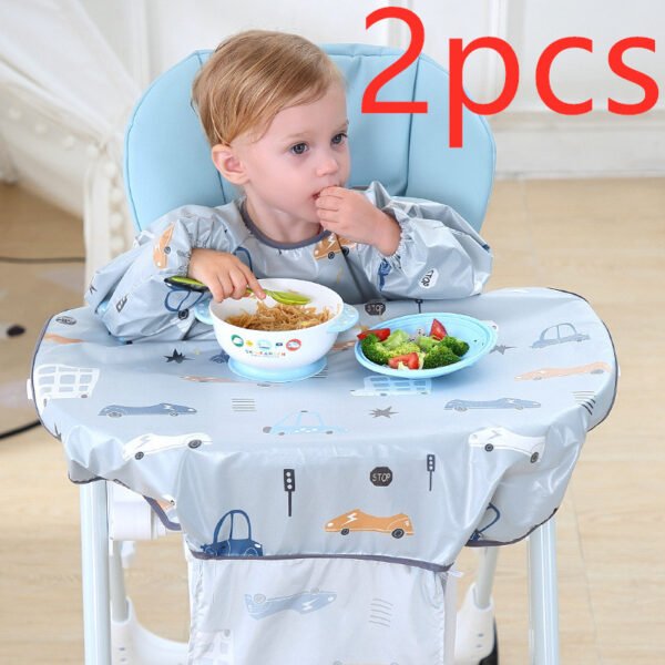 Baby Eating Dining Chair Bib Cover Anti-Dirty Feeding Clothing Gown - Image 7
