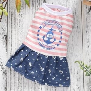 Spring And Summer Style Vest Dress Pet Dog Clothing - Image 5