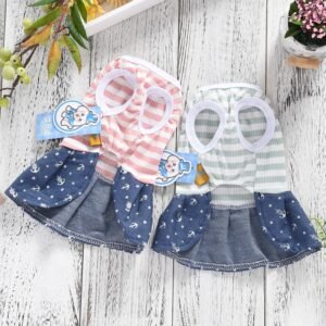 Spring And Summer Style Vest Dress Pet Dog Clothing - Image 2