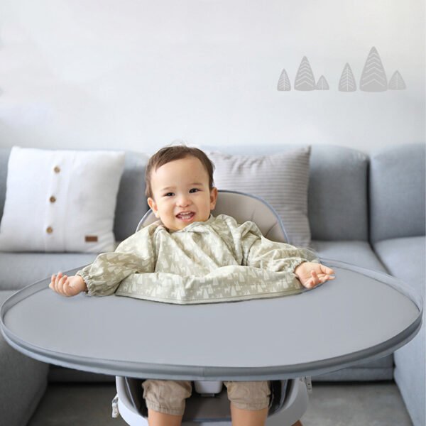 Bib Tray Baby Eat Dirty Mat Baby Eat Water-Proof Bib - Image 3