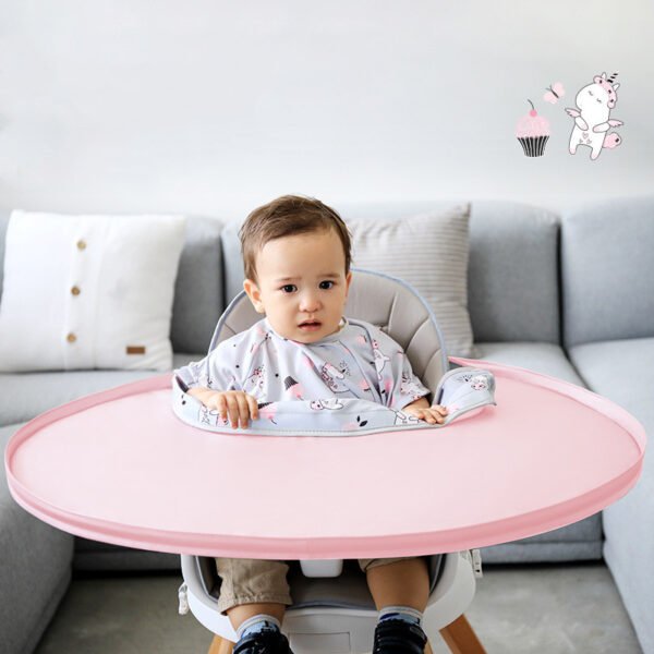 Bib Tray Baby Eat Dirty Mat Baby Eat Water-Proof Bib - Image 4