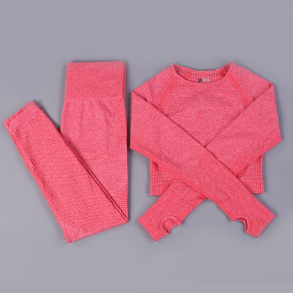 Seamless Yoga Suit Sportswear Gymnastics Suit Workout Suit - Image 6