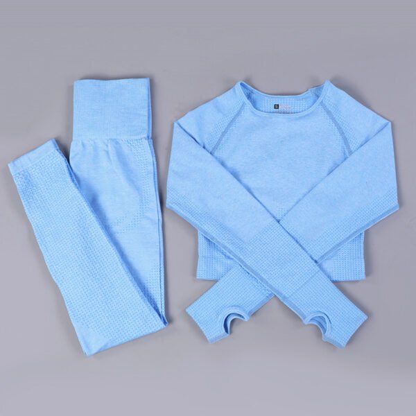 Seamless Yoga Suit Sportswear Gymnastics Suit Workout Suit - Image 5
