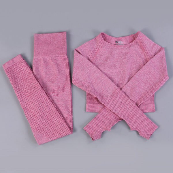 Seamless Yoga Suit Sportswear Gymnastics Suit Workout Suit - Image 9