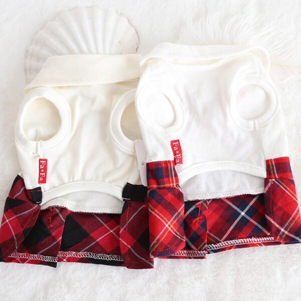 Spring Summer New Products Petstyle Plaid Skirt OL Dress - Image 3