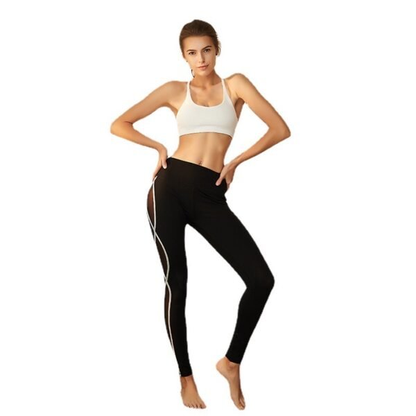 Nylon Sports Bra With A Fitness Back - Image 4