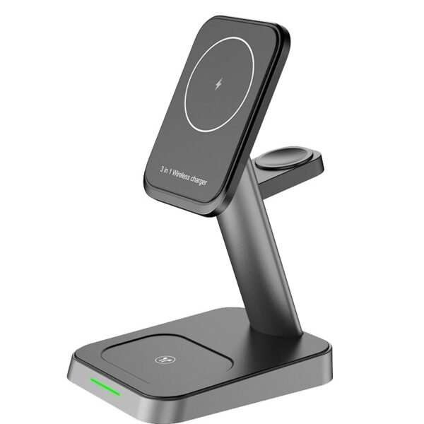 Mobile Phone Vertical Wireless Charger Watch Wireless Charger Mobile Phone Wireless Three-in-one Charger - Image 8