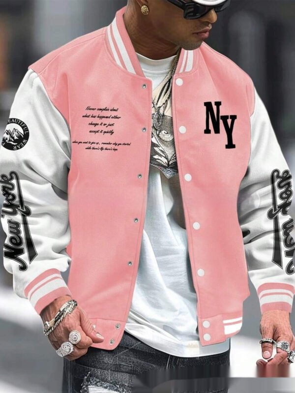 Baseball Uniform Jacket Coat Cardigan - Image 9