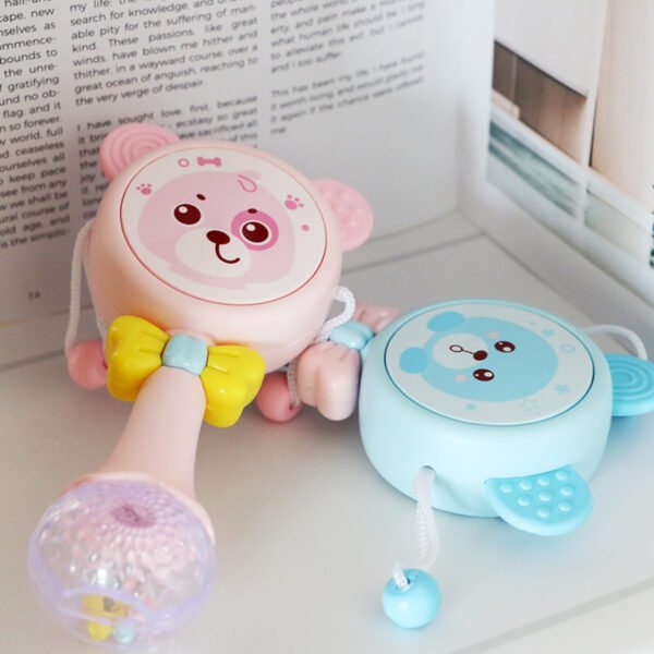 Baby Music Teether Rattle Animals Cartoon Toys - Image 3