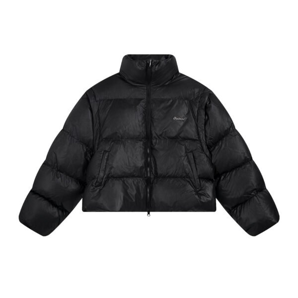 Niche Pleated Texture Thicken Cotton Clothes Coat Men - Image 6