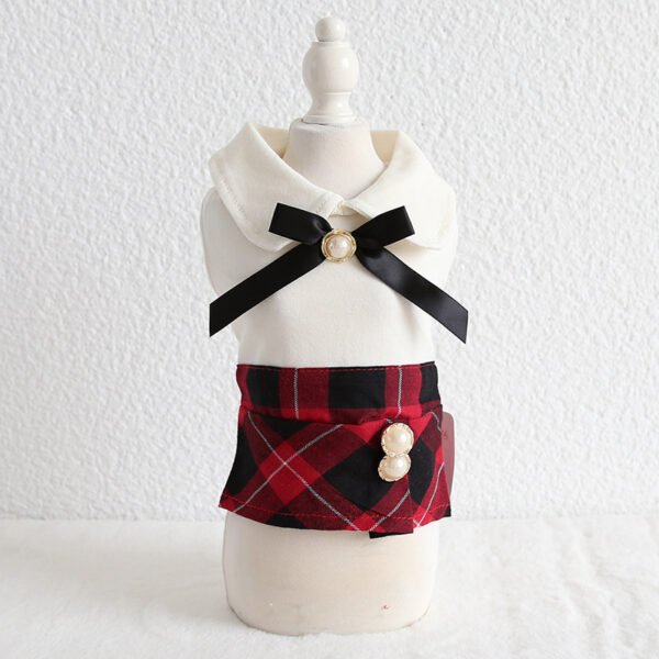 Spring Summer New Products Petstyle Plaid Skirt OL Dress - Image 6