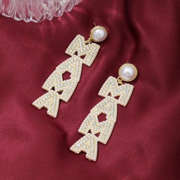 MAMA Mother's Day Creative Letters Alloy Ornament - Image 4