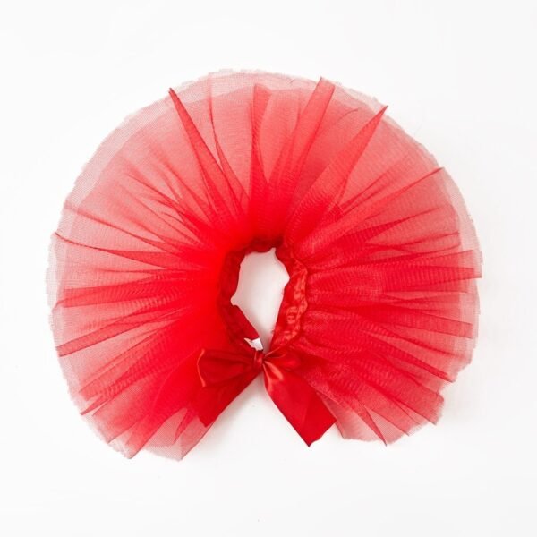 Pet TUTU Gauze Skirt Bright Silk Yarn Dog Strap Skirt - Image 5