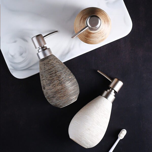 Bathroom Shower Gel Bottle Bottling Lotion Bathroom Ceramic - Image 5