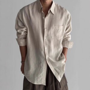 Pocket Design Work Clothes Shirt Coat - Image 2