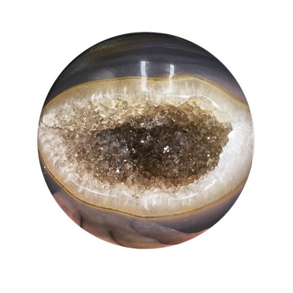 Natural Agate Crystal Cave Jack Purcell Crystal Ball - Image 5