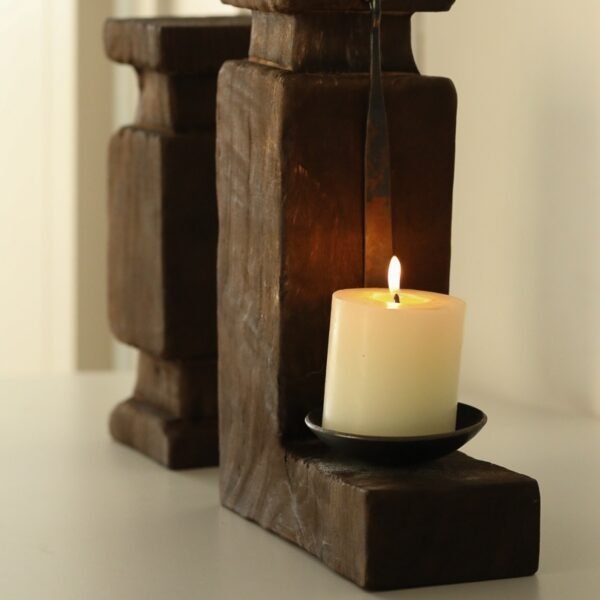 Handmade Candlestick Vintage Furnishings Ornaments - Image 3