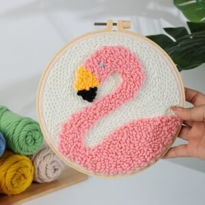 Handmade Embroidery Material Package Needle Children Beginners Stamp String Art Decoration - Image 6