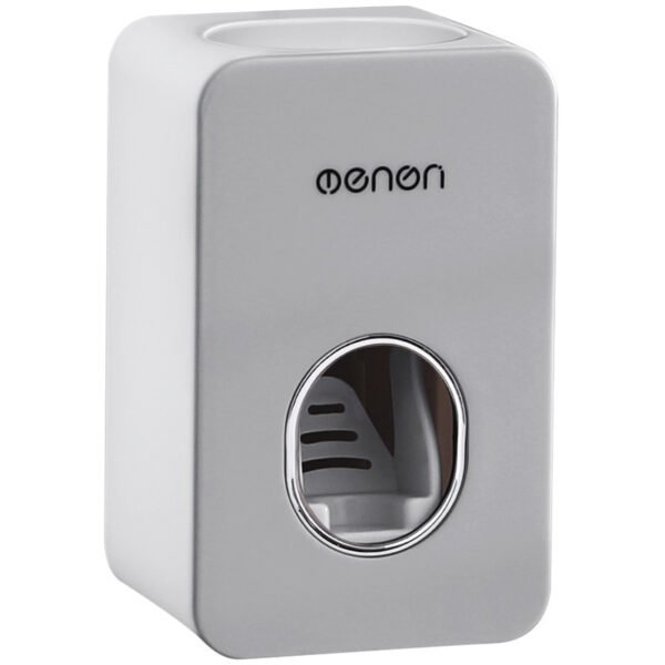 Automatic toothpaste set wall hanging punch-free toothpaste toothbrush rack toothpaste rack - Image 3