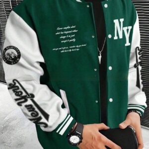 Baseball Uniform Jacket Coat Cardigan - Image 3
