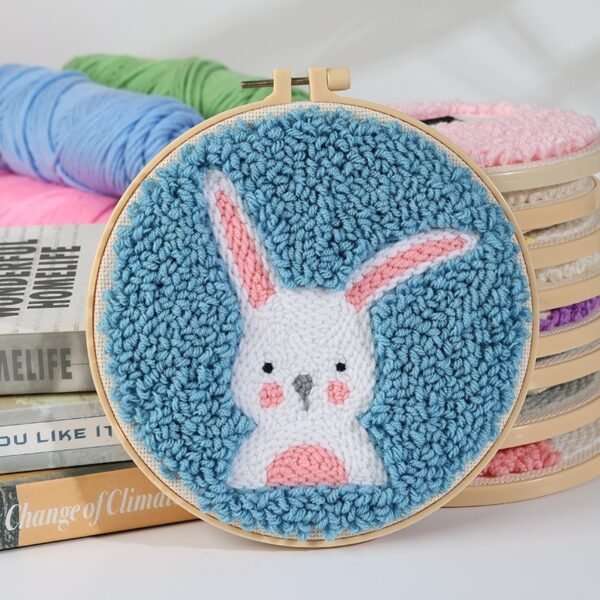 Handmade Embroidery Material Package Needle Children Beginners Stamp String Art Decoration - Image 8