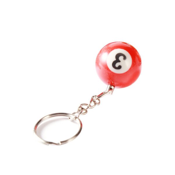 Mini Billiards Keychain Color Ornament - Image 5