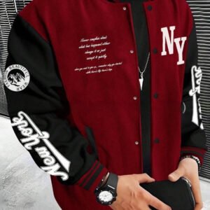 Baseball Uniform Jacket Coat Cardigan - Image 4