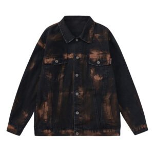 Fashion Holes Denim Clothes Jacket Men - Image 10