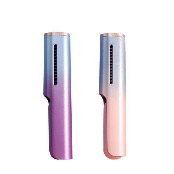 Wireless Charging Straight Hair USB Negative Ion Heating Comb - Image 3