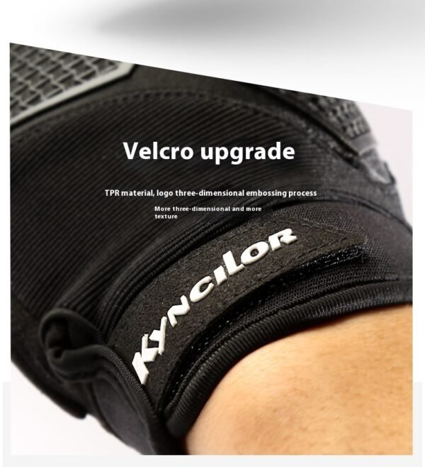 Riding Liquid Silicone Shockproof Breathable Sports Bicycle Fitness Gloves - Image 10