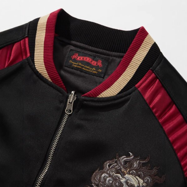 Work Embroidery KIRIN Jacket Men's And Women's Coats - Image 3