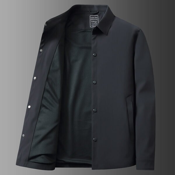 Fashion Business Casual Lapel Men's Jacket Coat - Image 6