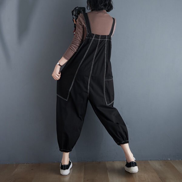 Loose Plus Size Fat MM Overalls - Image 5