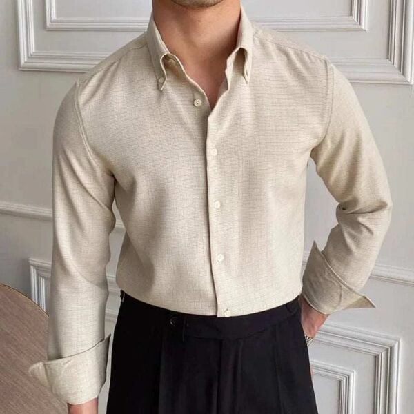 Office Casual Long-sleeve Shirt - Image 2