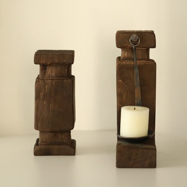 Handmade Candlestick Vintage Furnishings Ornaments - Image 4